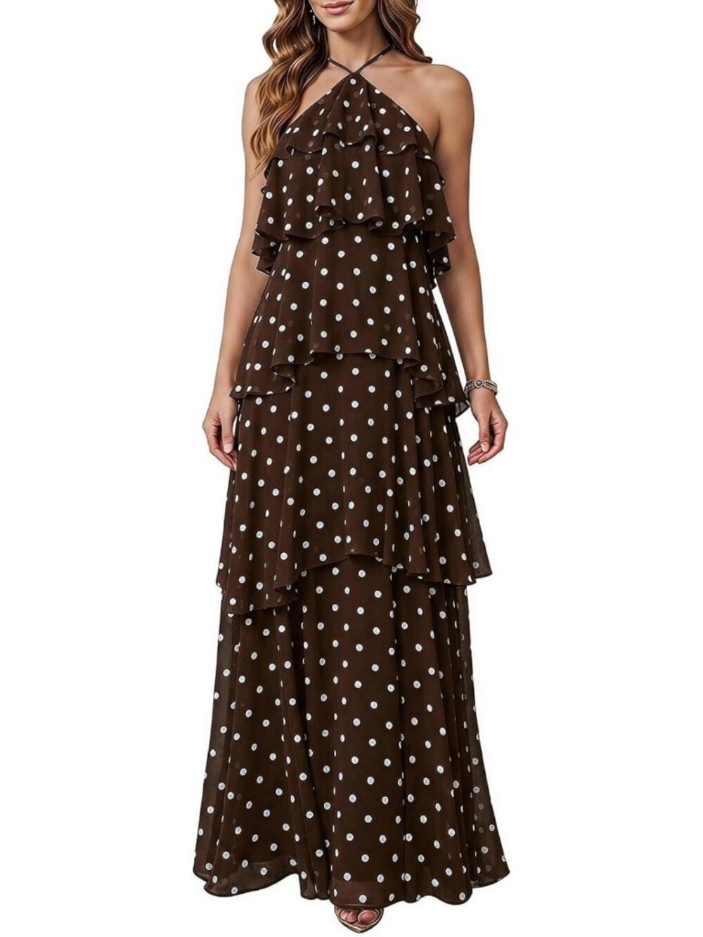 Elegant Wedding Guest Maxi Dress | Flowy, Chic, Formal Evening Gown